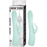 VIBES OF NEW YORK HEAT-UP ROTATING MASSAGER-AQUA